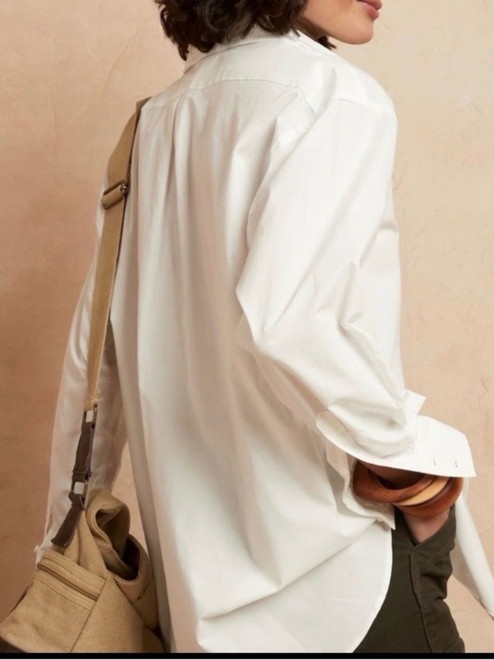 BR Button Down Shirt White -Size Small